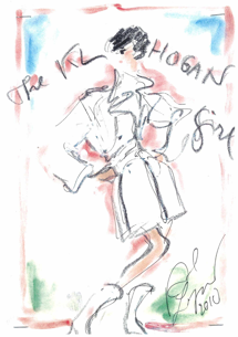 Hogan by Karl Lagerfeld sketch Modepilot