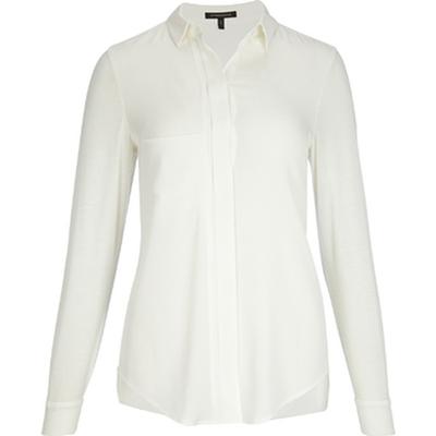 Bluse aus Jersey & Seide von Strenesse