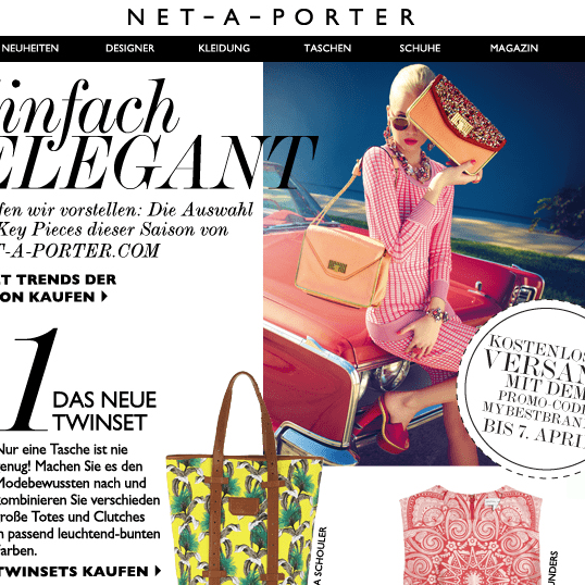 Free-Shipping bei Net-a-porter