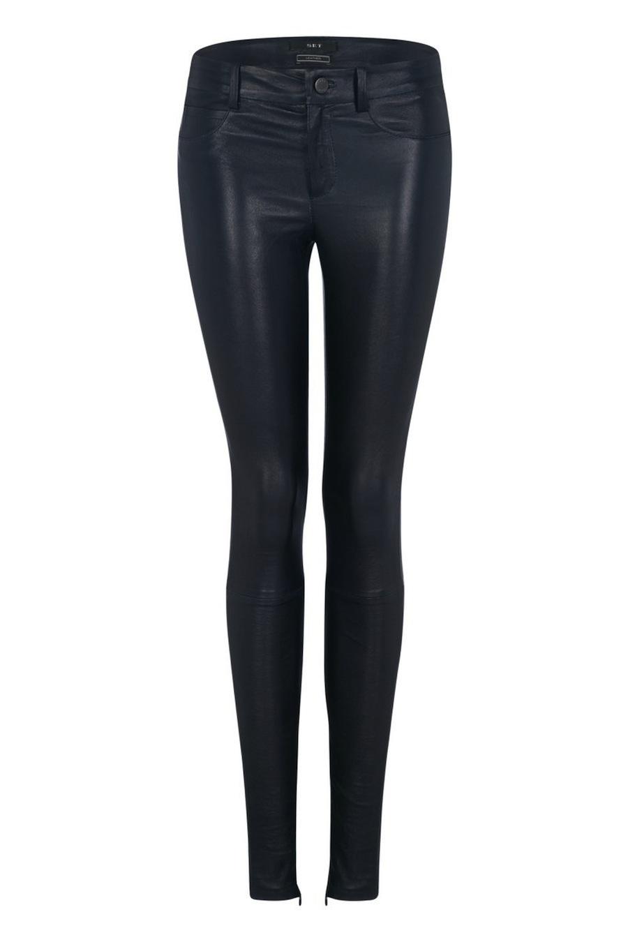 Lederhose Set Dunkelblau Modepilot