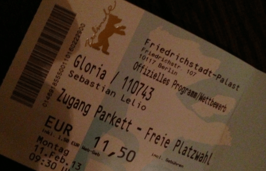 Eintrittskarte Gloria Berlin Modepilot