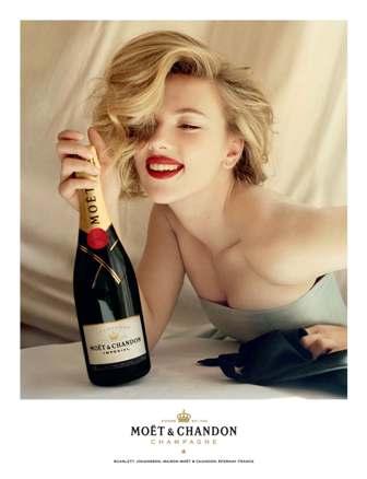Scarlett Moët & Chandon Glamour