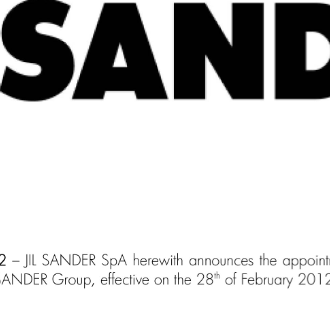 Jil Sander: Offizielle Mitteilung