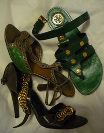 Grüne Schuhe Modepilot