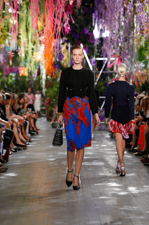Dior Catwalk Modepilot Sommer 2014