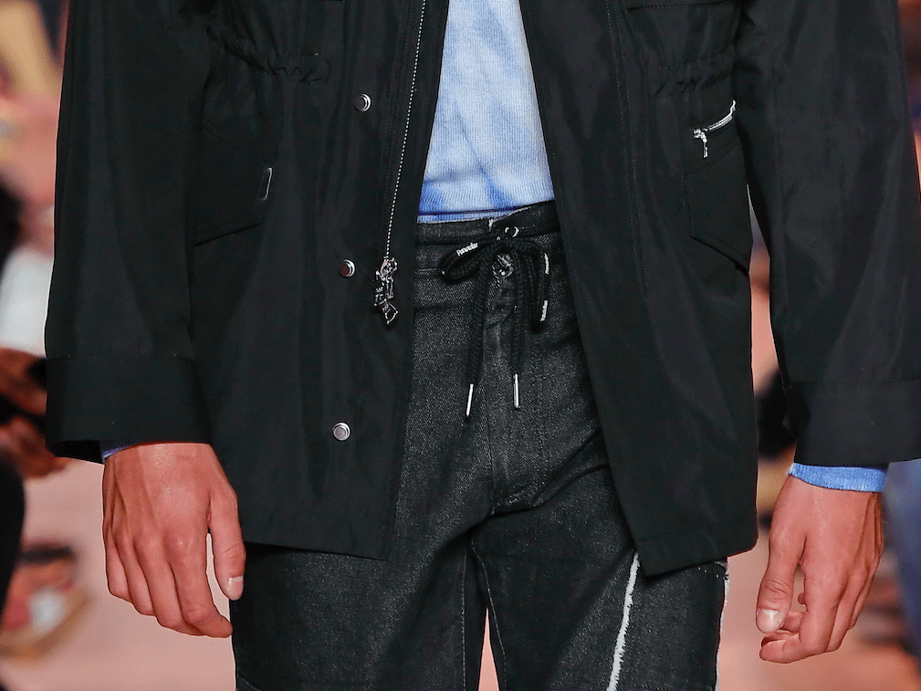 Stylingtrend für Herren: Schnürtel