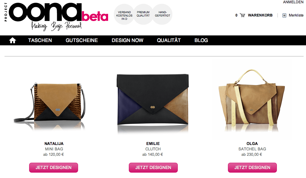 OONA Bags Modepilot