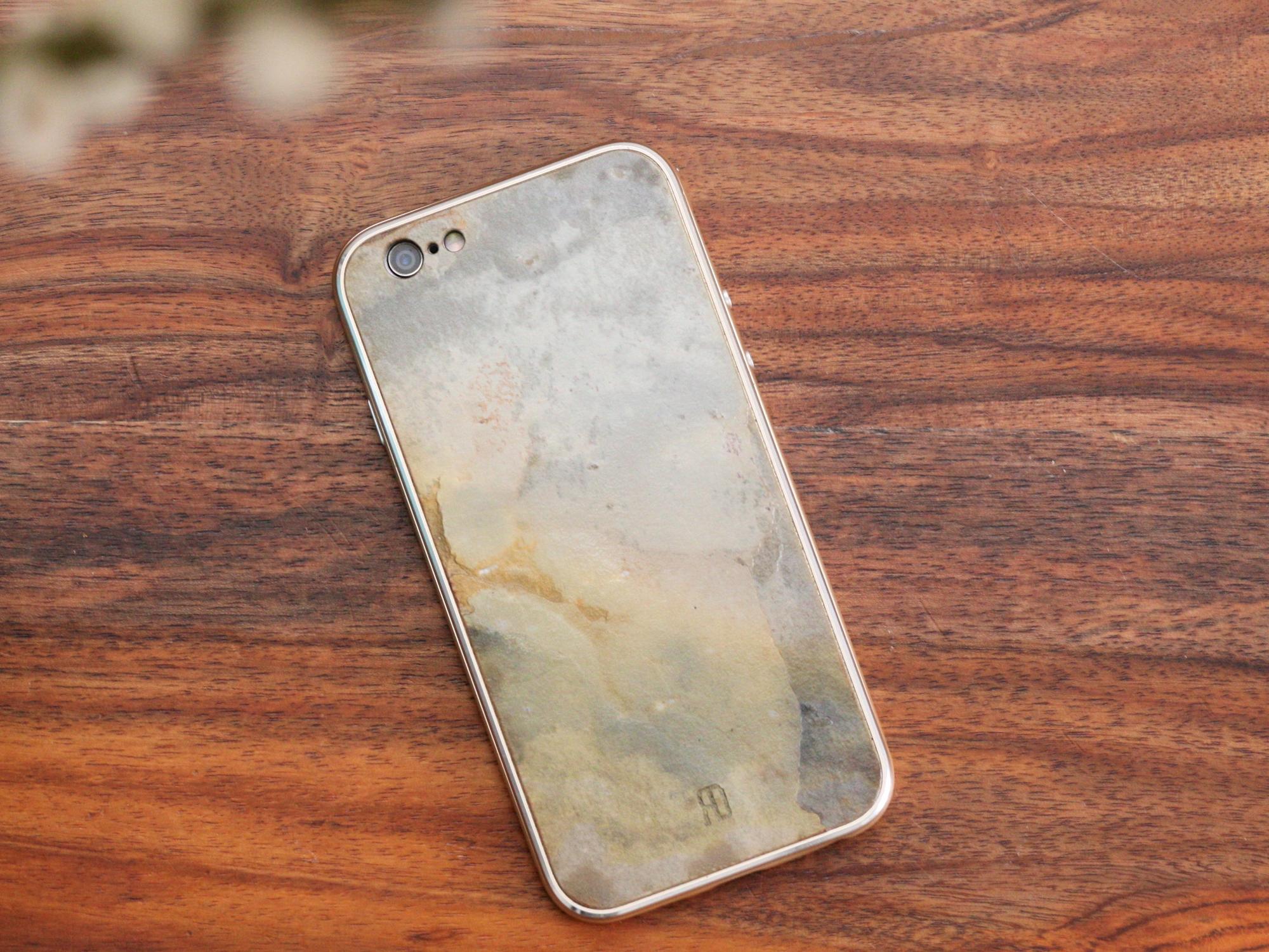 Fundstück: iPhone 6 Case  aus Naturstein