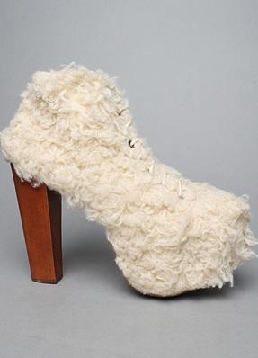 JC Lita Shag Beige