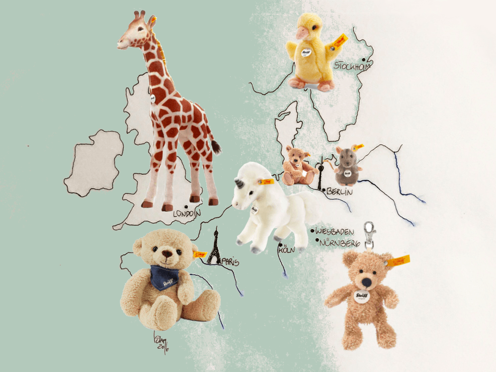 Bestseller around the world: Steiff