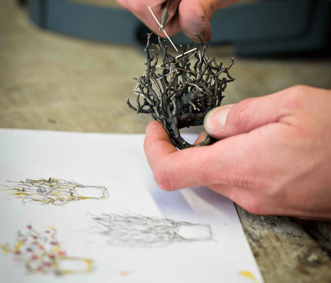 Georg Hornemann Werkstatt Atelier Goldschmied Modepilot