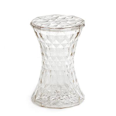 kristall plexi Beistelltisch und Hocker