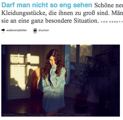 SZ-Magazin Kerstin Greiner Modepilot