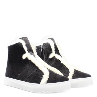 BASKET-SNEAKER-KENNEL Sneaker Lammfell Modepilot Ugg Boots Kopie