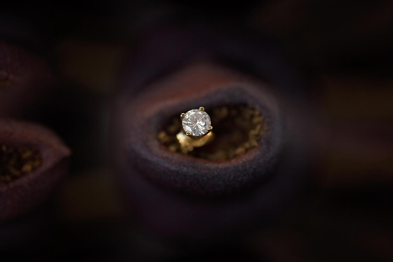Diamantohrstecker Modepilot