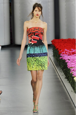 Mary Katrantzou Bustierkleid Modepilot