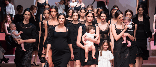 Dolce Gabbana Schlussbild winter 2015 runway models Modepilot 2015