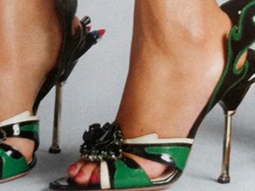 Geht oder geht gar nicht: Pradas Spoiler-Pumps