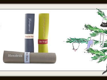 Weihnachtsgewinnspiel: Personalisierte Yogamatte