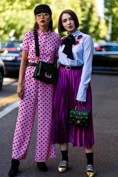 Street Style Violett Lila 2018 Modepilot