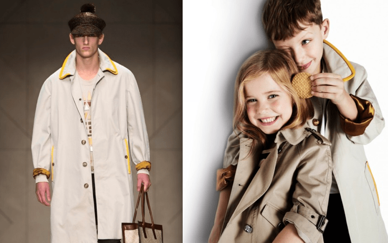 Burberry trench boys Modepilot