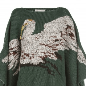 Gewinnerin des Ponchos
