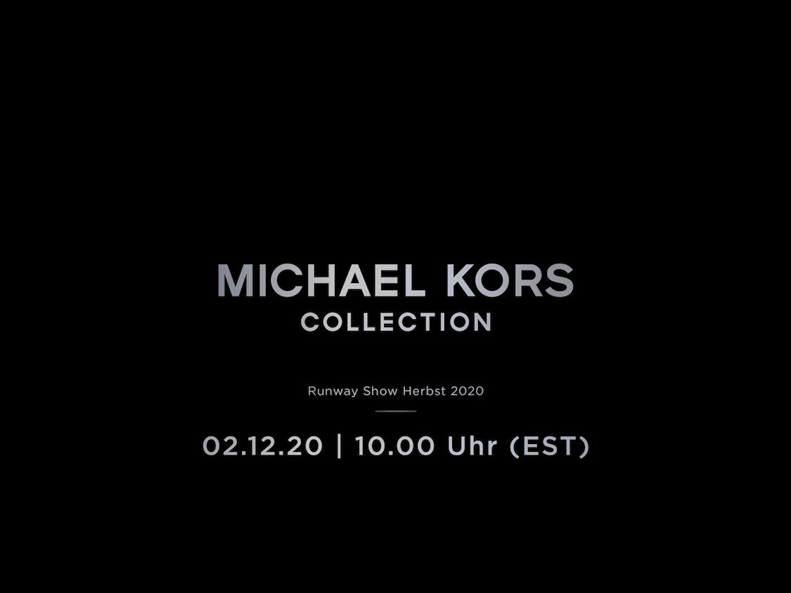 Michael Kors Livestream von der New York Fashion Week