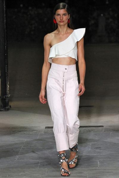 Isabel Marant Volants Top Sommertrends 2017 Modepilot