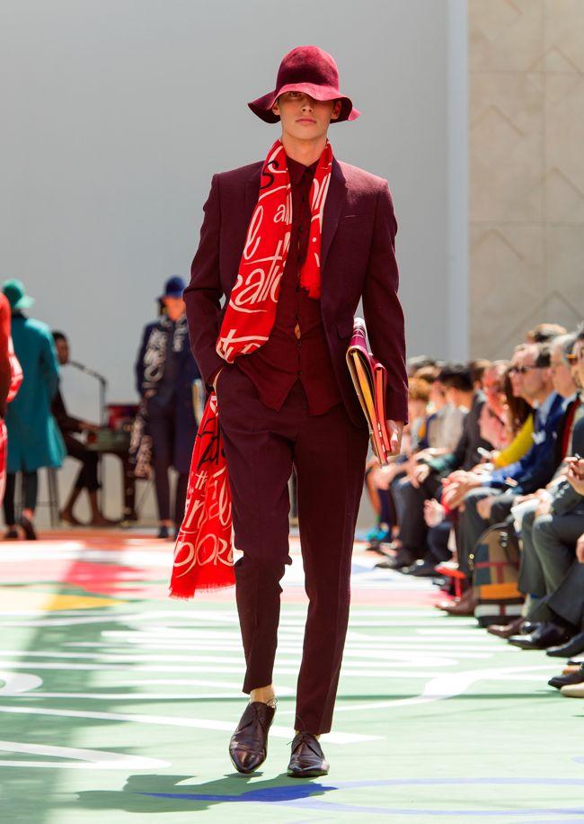Burberry Prorsum Menswear Spring Summer 2015 Collection - Look 39