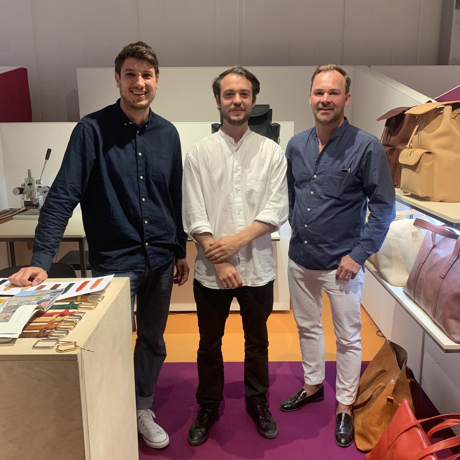 Mit Lodenfrey-Chefeinkäufer Haufellner auf der Modemesse unterwegs
