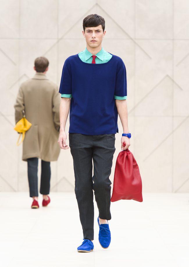 Burberry Prorsum Menswear Spring Summer 2014 Show - Look 3