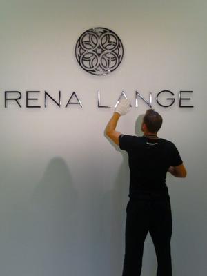 Rena Lange vor der Show Modepilot