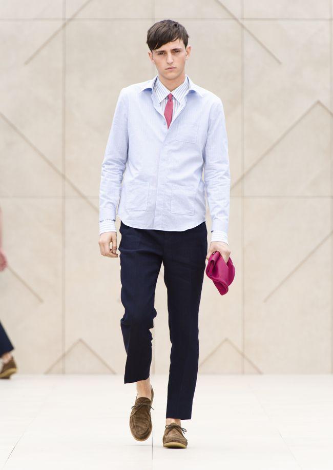 Burberry Prorsum Menswear Spring Summer 2014 Show - Look 22
