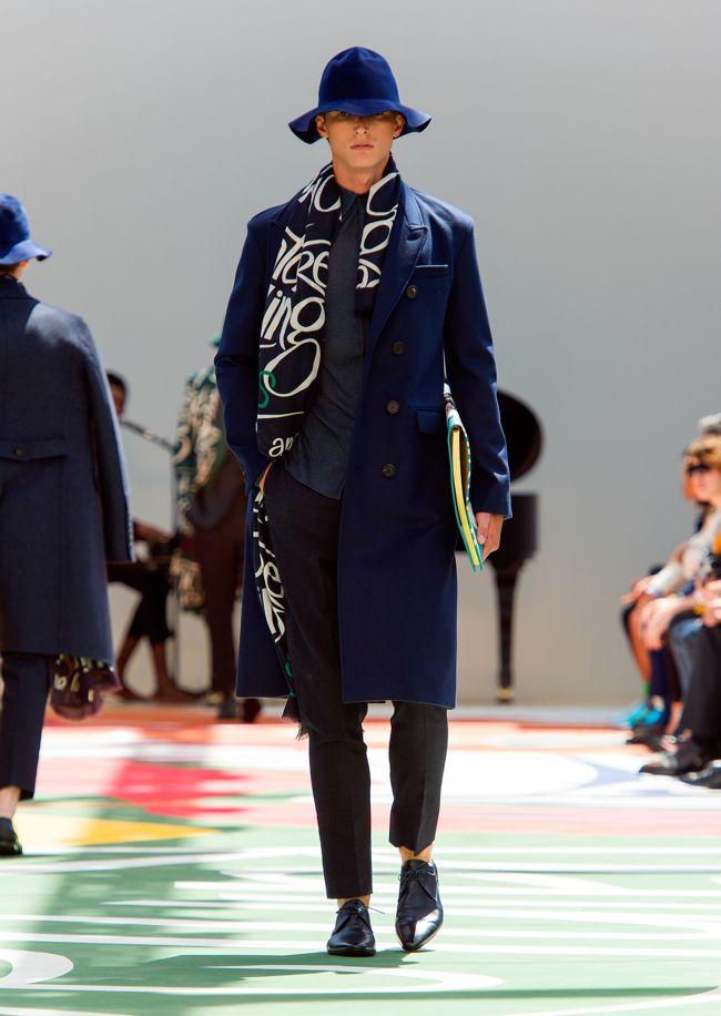 Burberry Prorsum Menswear Spring Summer 2015 Collection - Look 40