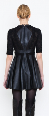 Lederkleid Augustin Teboul Modepilot
