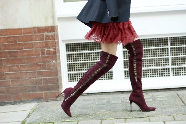 Overknees London Streetstyle Modepilot