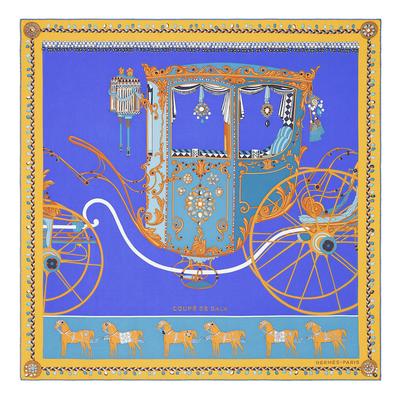 Hermes Seidentuch Modepilot Kutsche Carre