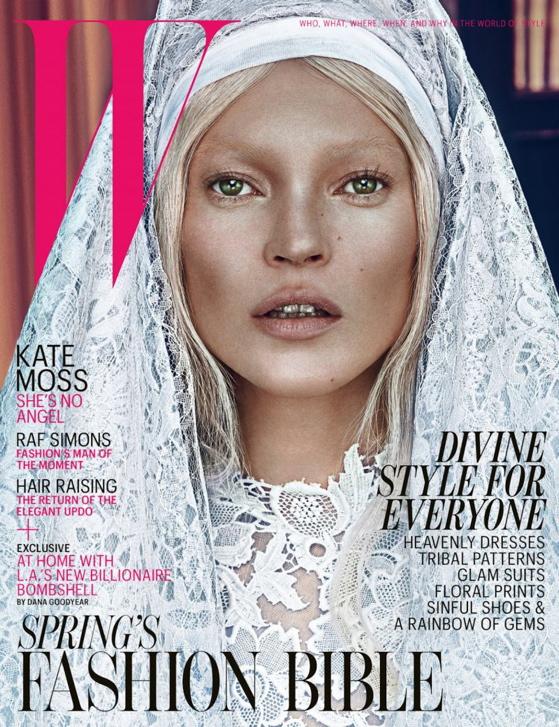kate moss w magazine march
