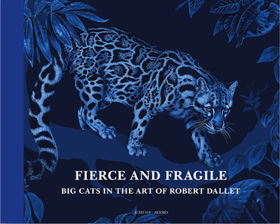 Buch Hermes Raubkatzen Wildkatzen Blau Robert Dallet Modepilot