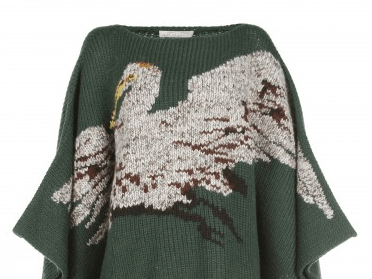 Gewinnerin des Ponchos