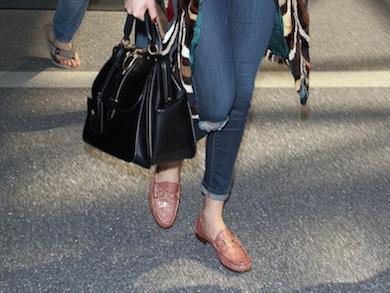Florence Welch mit Gucci Horsebit Loafers