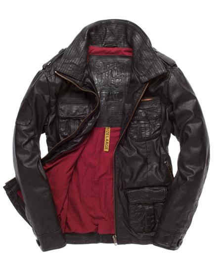 Superdey Brad Lederjacke Modepilot