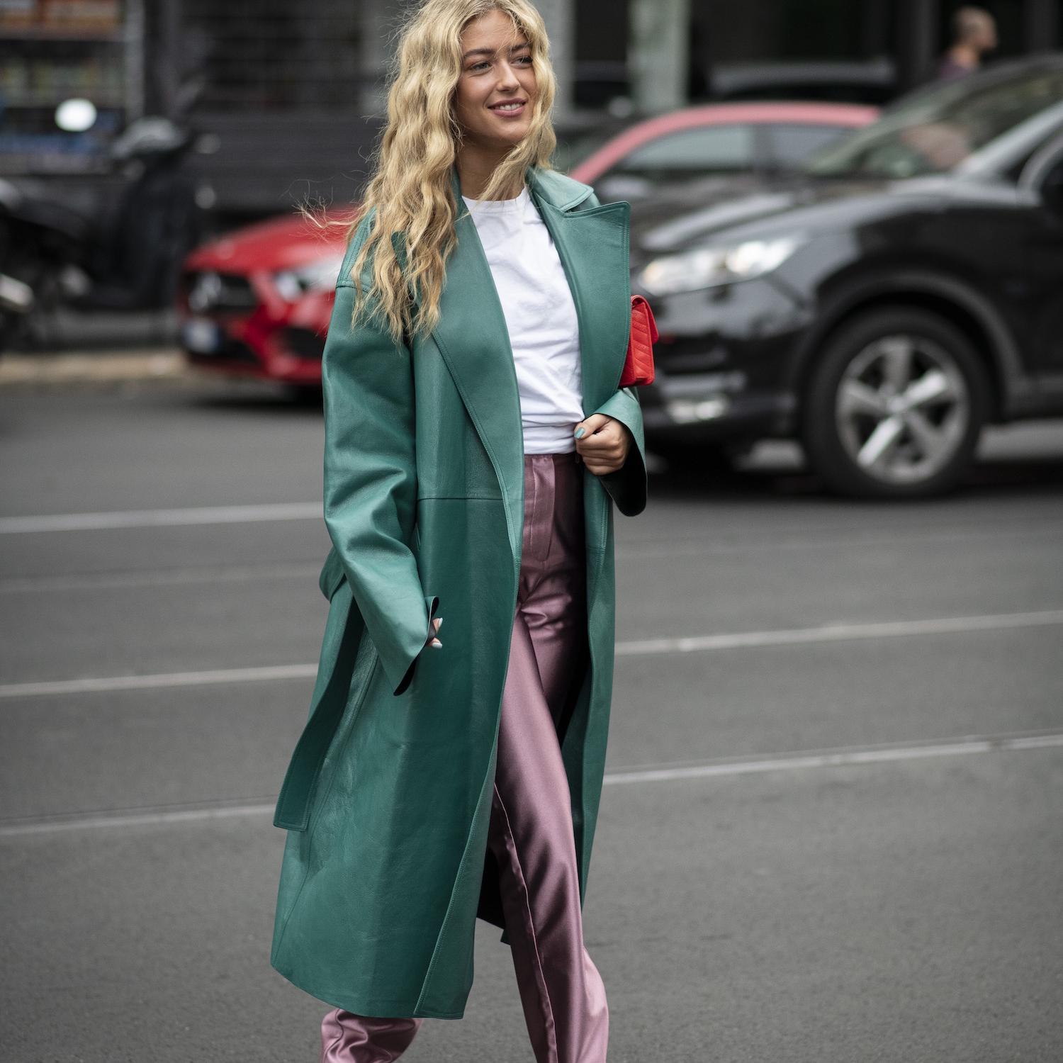 Neue Stiletikette: Extra lange Hosen