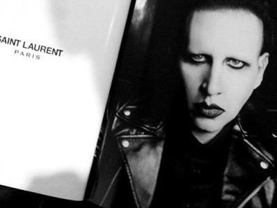 Marilyn Manson wirbt für Saint Laurent