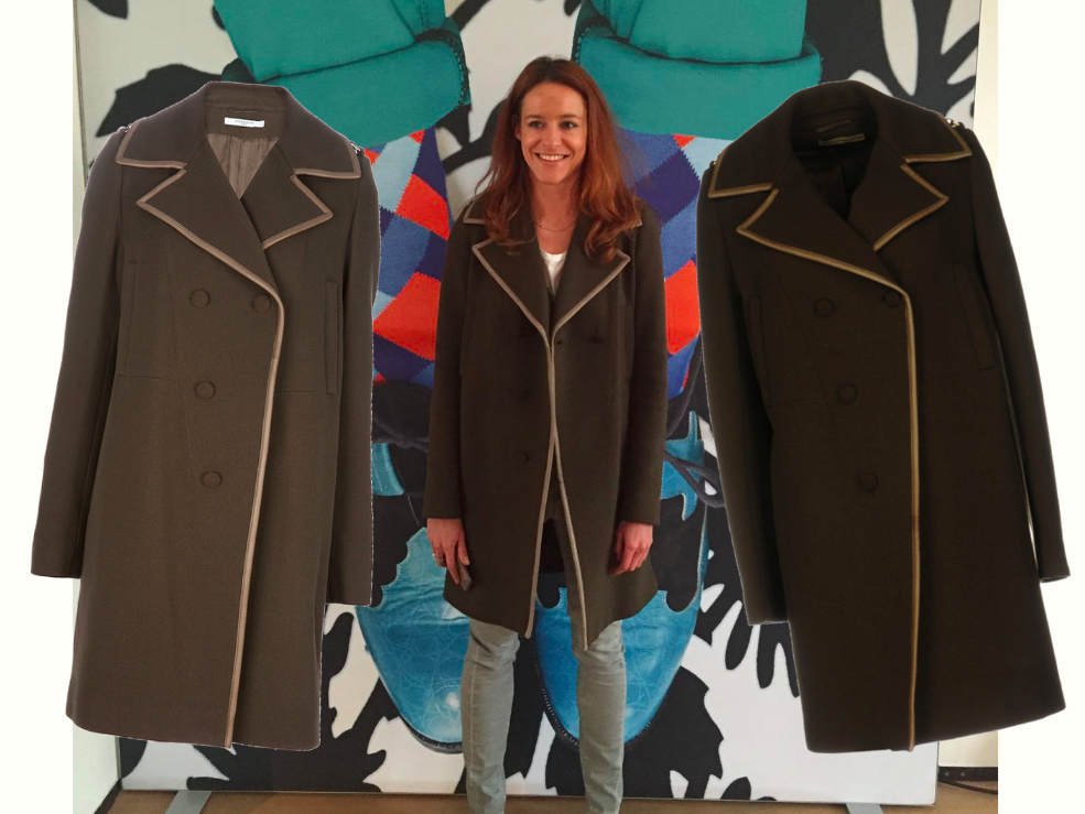 One coat, two labels: Givenchy & Balenciaga