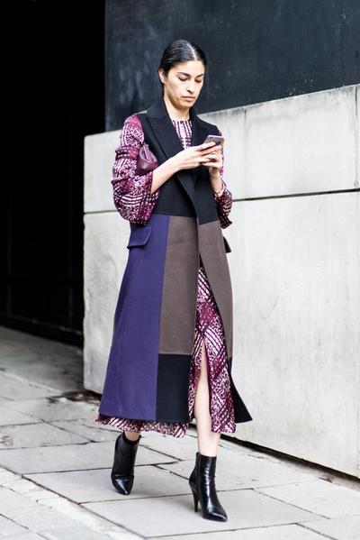 Street Style Violett Lila 2018 Modepilot