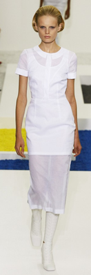 Jil Sander white blouse Modepilot