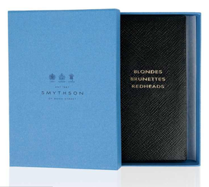 Smythson Notizbuch Blondes Modepilot