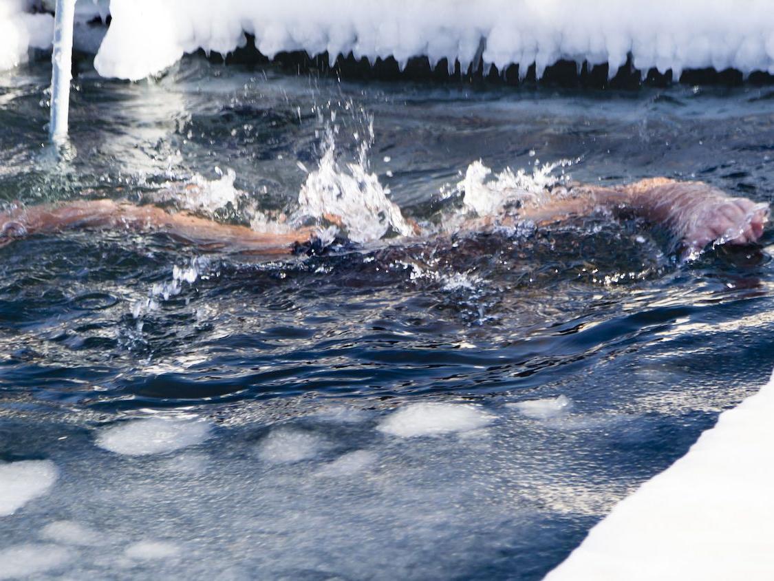 Neues vom Beauty Pro: Eisbaden
