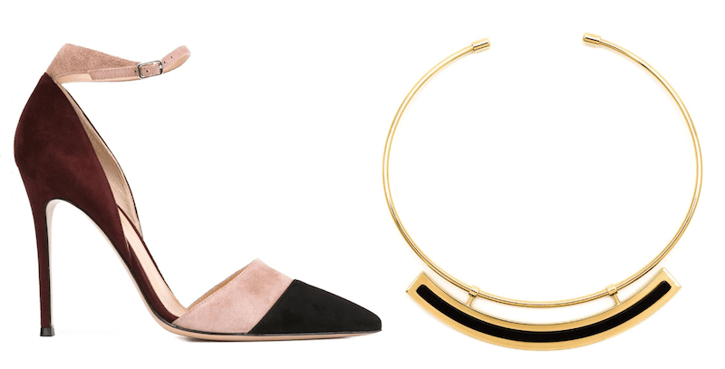 Wildleder Pumps Halsreif Lizzie Fortunato Jewels Modepilot Farfetch